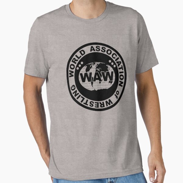 Item preview, World Association of Wrestling logo designed and sold by The Irish Whip.