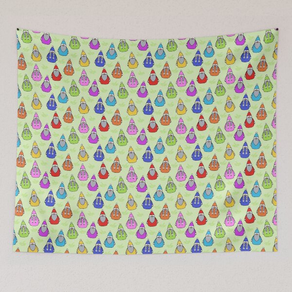Item preview, Rainbow Gonks Springtime Garden designed and sold by prettycooluk.