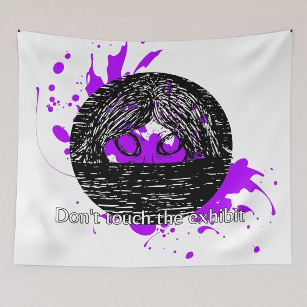 Item preview, Don't touch the exhibit. Purple. designed and sold by BloodyCate.