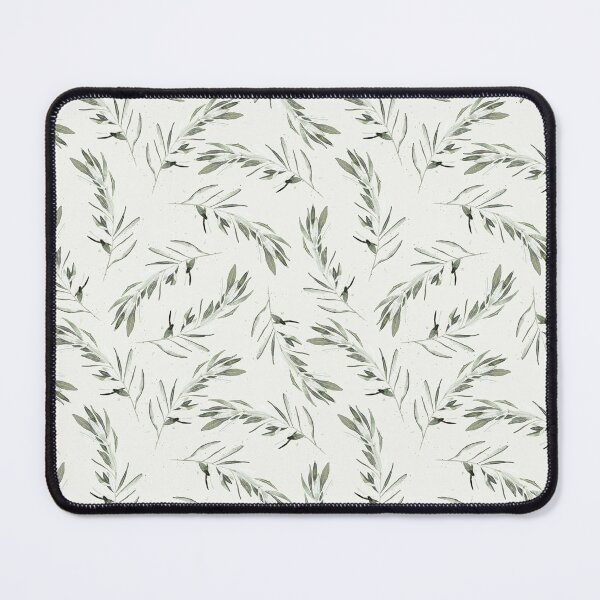 Item preview, Watercolor Olive Leaves Pattern designed and sold by Claudi Lourens.