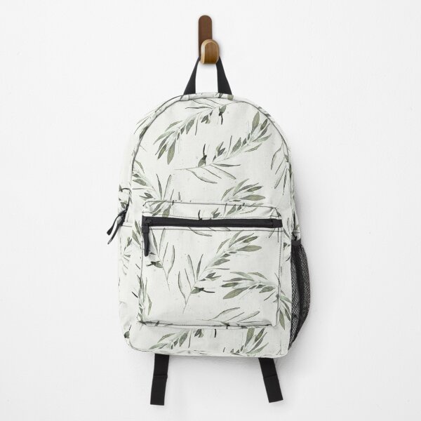Item preview, Watercolor Olive Leaves Pattern designed and sold by Claudi Lourens.