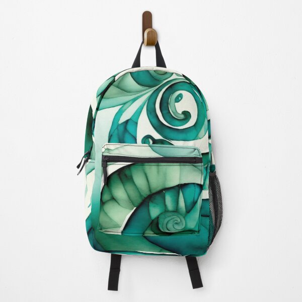 Item preview, Ocean Watercolor Spiral 005 designed and sold by ElectraW.