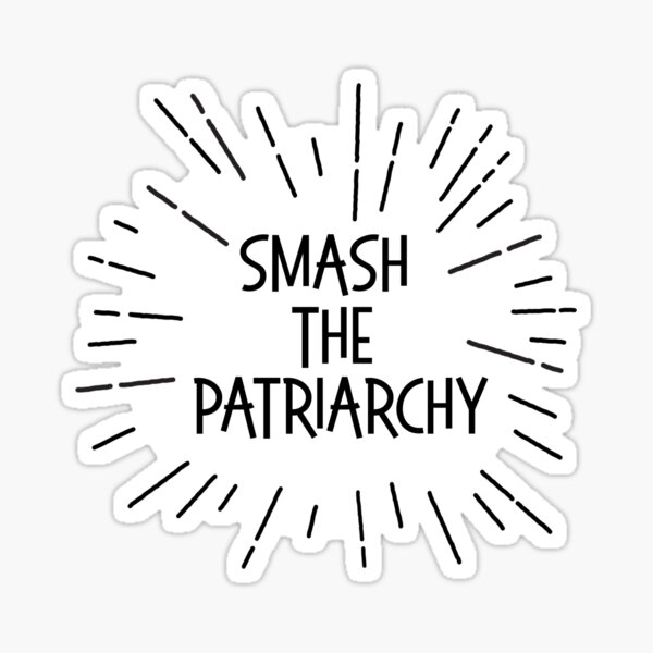 Item preview, SMASH THE PATRIARCHY linear rays feminism feminist equality  designed and sold by starkle.