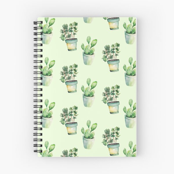 Item preview, Cute Watercolor Potted Plants Set 5 designed and sold by TheThreePixels.