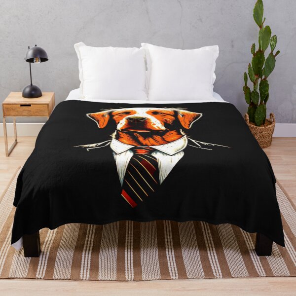 Item preview, Wise Dog in Business Suit - Print designed and sold by GiveMeMood.