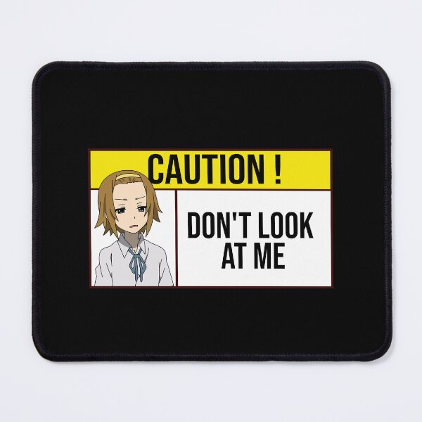 Item preview, Don t look at me caution sign ritsu designed and sold by Semzig.