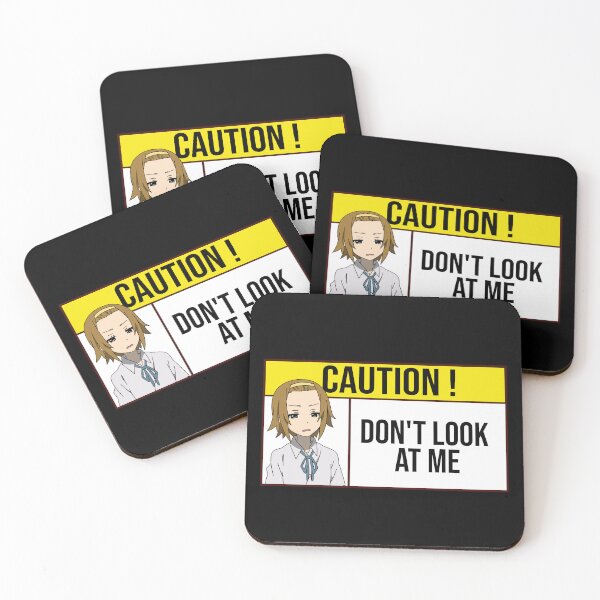 Item preview, Don t look at me caution sign ritsu designed and sold by Semzig.