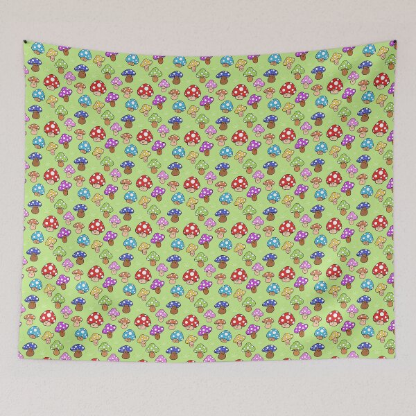 Item preview, Rainbow Toadstools Spring designed and sold by prettycooluk.