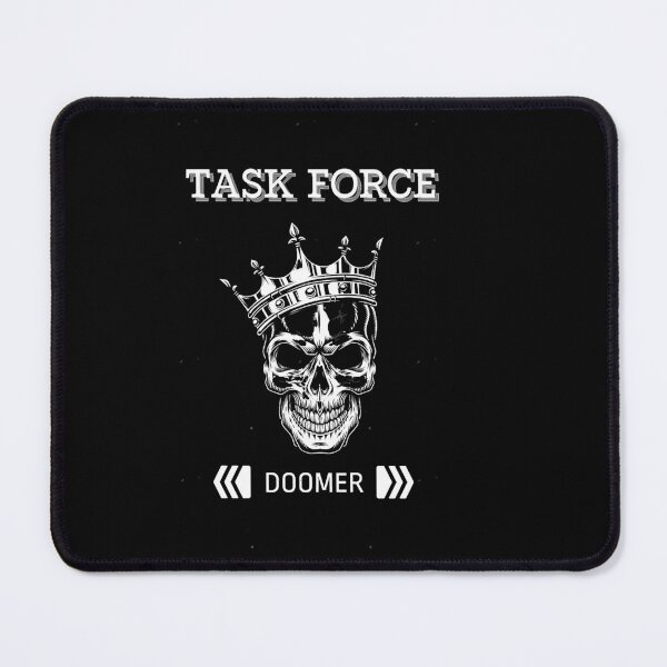 Item preview, Copy of Task Force Doomer - Skull With Crown,ferro, doomer, military, vdv, force, war russia, skull-tfd,,, designed and sold by blessedblossom-.