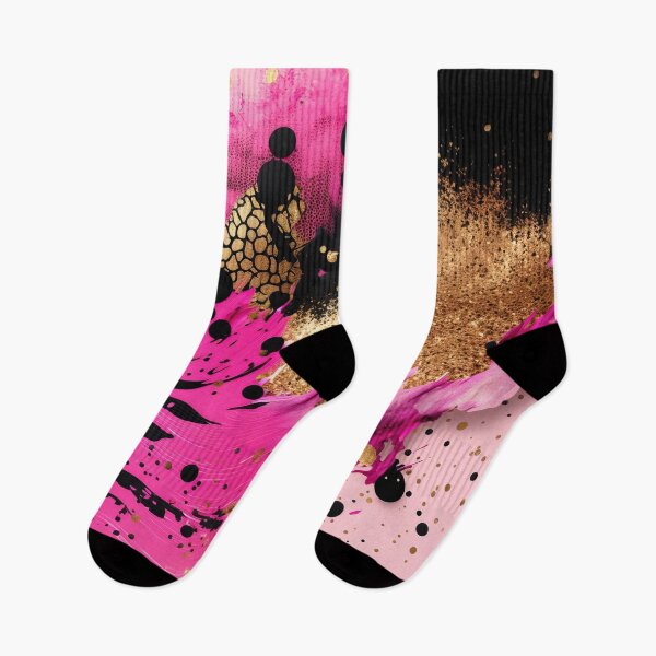 Artikelvorschau, Pink, Black and Gold Luxury Pattern 1 entworfen und verkauft von Jenson Major.