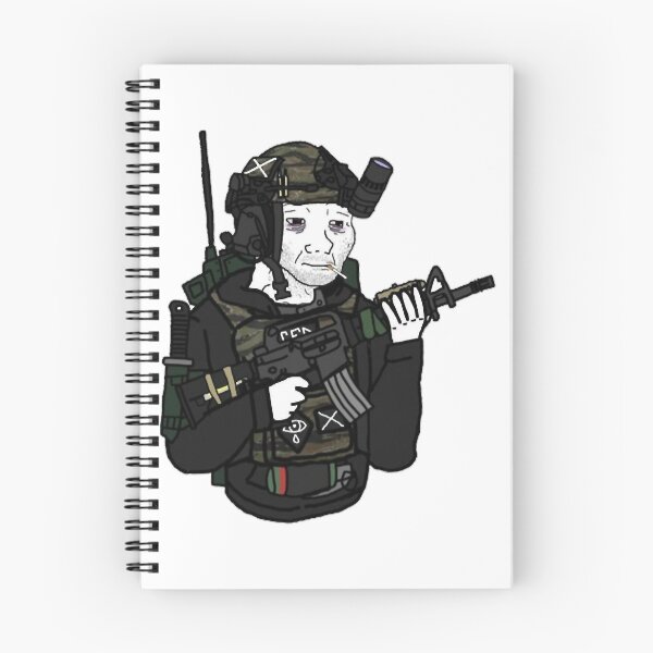 Item preview, Copy of Task Force Doomer  Wojak,ferro, doomer, military, vdv, force, war russia, skull-tfd,,, designed and sold by blessedblossom-.