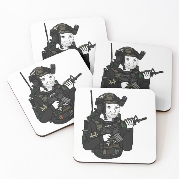 Item preview, Copy of Task Force Doomer  Wojak,ferro, doomer, military, vdv, force, war russia, skull-tfd,,, designed and sold by blessedblossom-.
