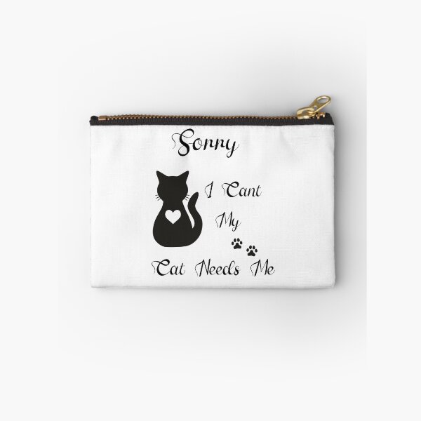 Item preview, Sorry I Cant My Cat Needs Me, Cool gifts for cat lovers designed and sold by DiamondPixel.