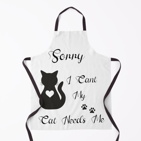 Item preview, Sorry I Cant My Cat Needs Me, Cool gifts for cat lovers designed and sold by DiamondPixel.