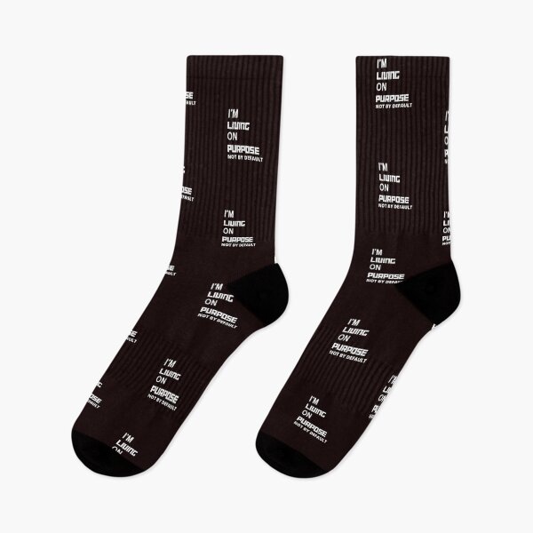 Item preview, I’m Living On Purpose…Not By Default designed and sold by Enhanceinner “Living The Life”.