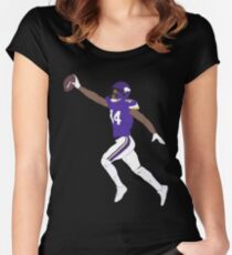 Stefon Diggs Game Winner Women's Fitted Scoop T-Shirt