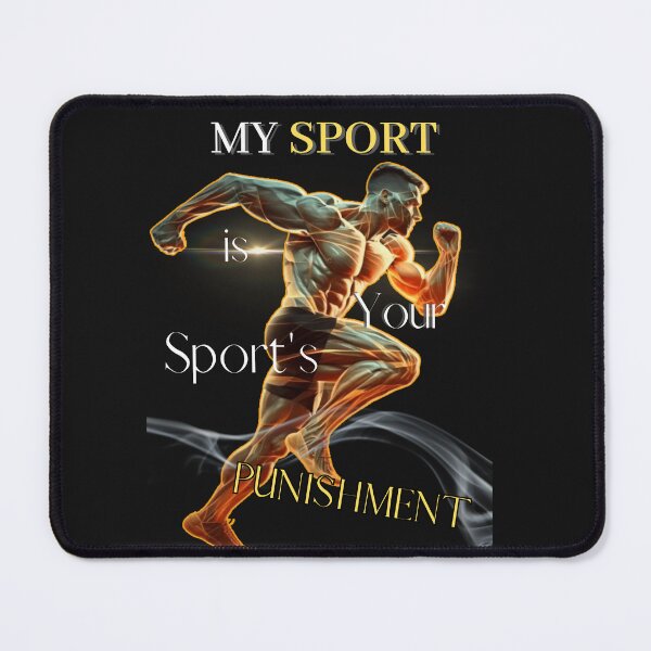 Item preview, running my sport is your sports punishment designed and sold by Artzemia.