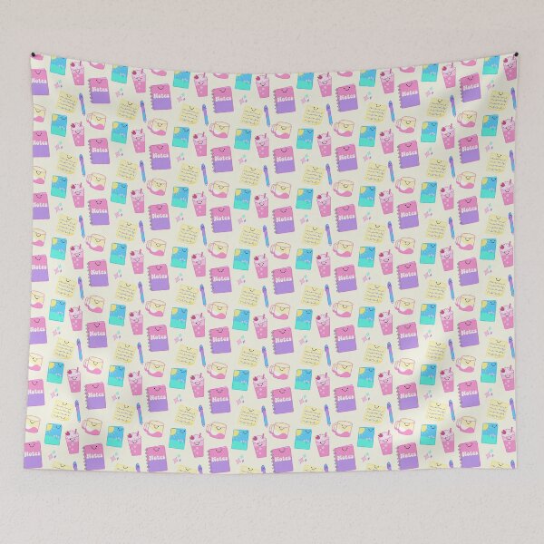 Item preview, Cute Kawaii Style Teacher Work Pattern designed and sold by prettycooluk.