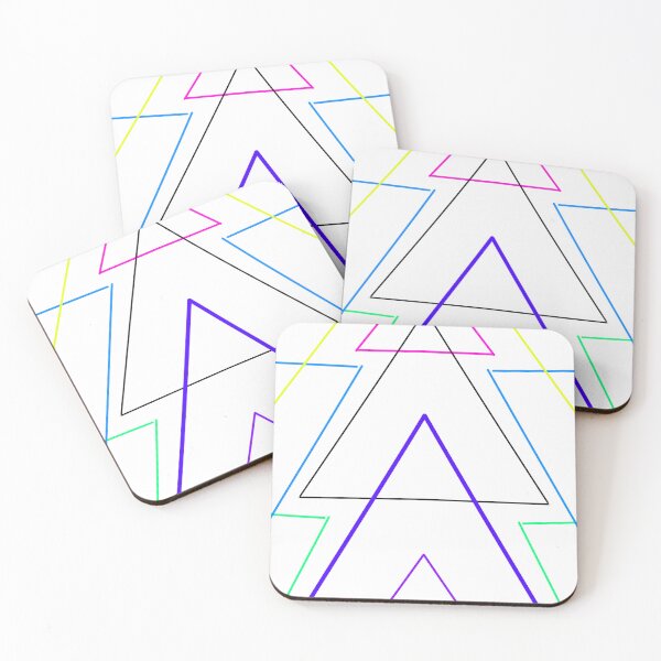 Item preview, Geometric pattern of triangles designed and sold by Budibabe.