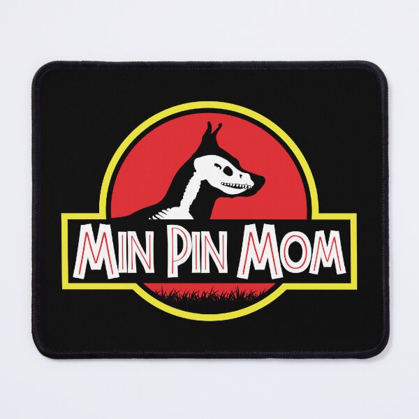 Item preview, (For Dark Background) Jurassic Miniature Pinscher Mom designed and sold by More Cute Dogs.