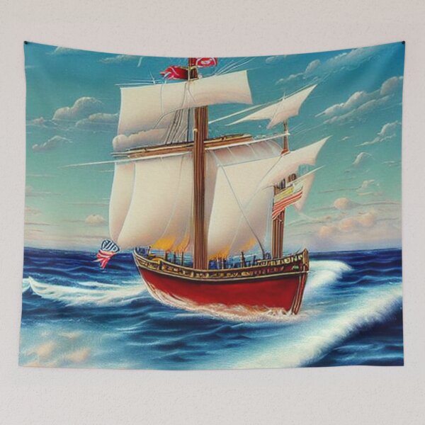 Item preview, Ancient Ship designed and sold by DukeGroovy.