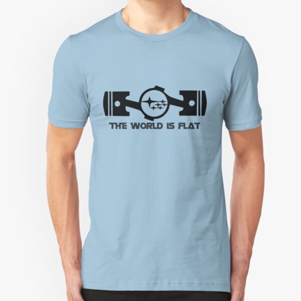 The World Is Flat Slim Fit T-Shirt