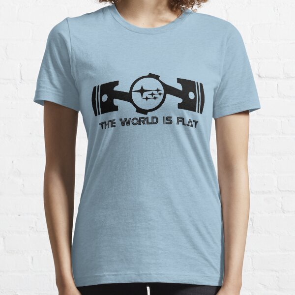 Die Welt ist flach Essential T-Shirt
