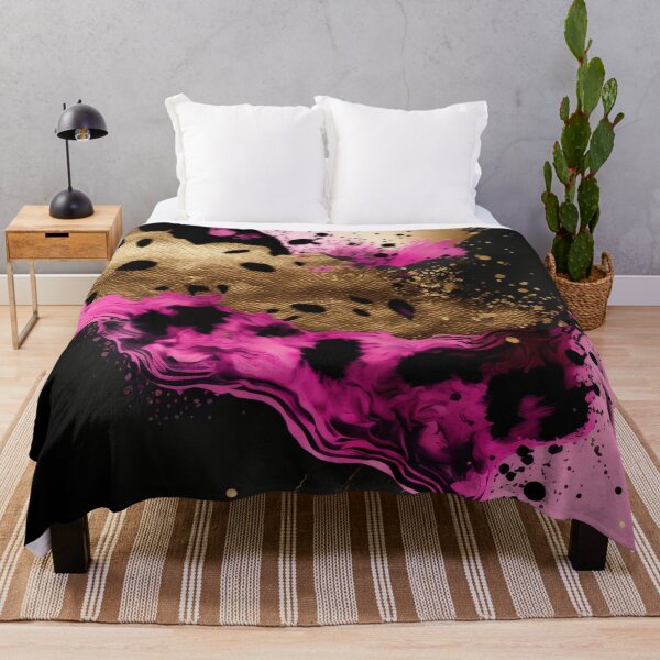 Artikelvorschau, Pink, Black and Gold Luxury Pattern 2 entworfen und verkauft von Jenson Major.