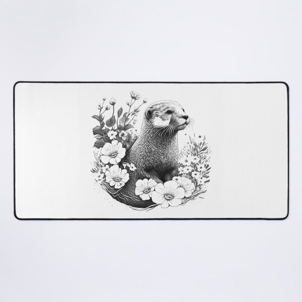 Item preview, cute otter design sweet animal design high quality designed and sold by Tomioka-Art.