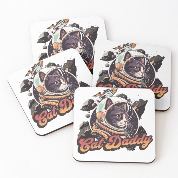Item preview, Cat Daddy Vintage Eighties Style Cat Retro Distressed designed and sold by cutefashion.