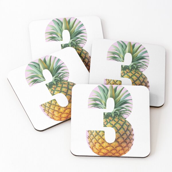 Item preview, Pineapple Summer Pattern Design Number Three 3 Sticker designed and sold by AdiRemba.