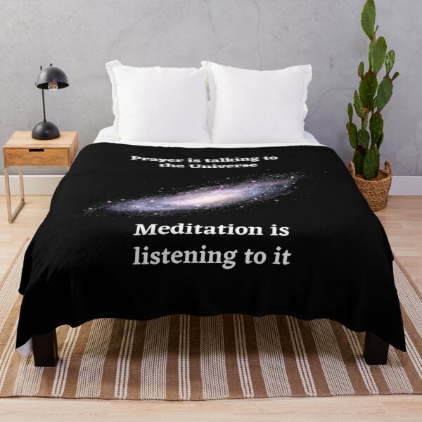 Item preview, Prayer vs Meditation, the Universe, Cosmos, Quantum Physics, Motivation designed and sold by Rogue-Studio.