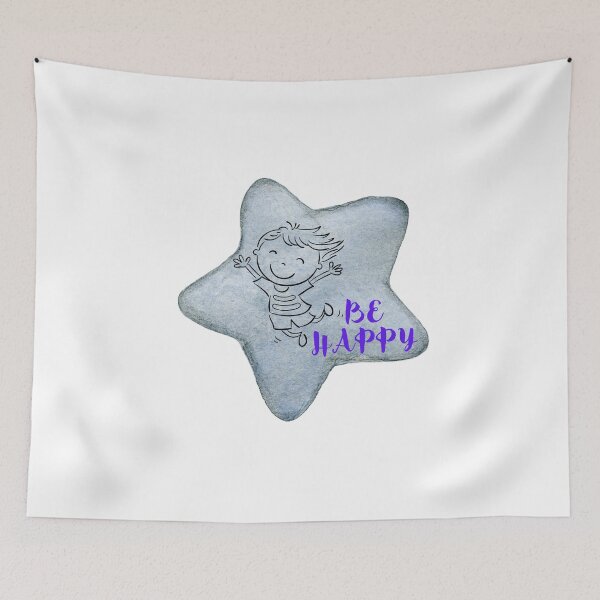 Item preview, BE HAPPY designed and sold by IsaCria.