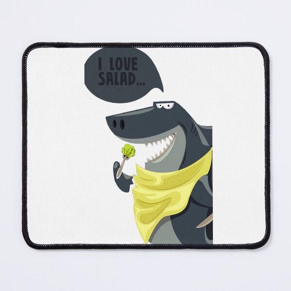 Item preview, Shark Love's salad. designed and sold by Cartoon-animals.