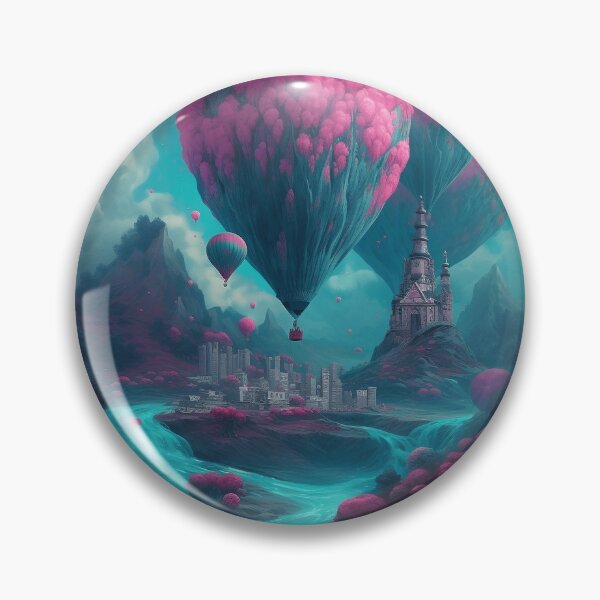 Item preview, Baloons surrealism phantasmal landscape. designed and sold by LJaco.