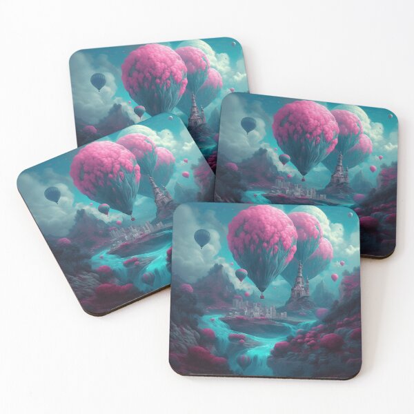 Item preview, Baloons surrealism phantasmal landscape. designed and sold by LJaco.