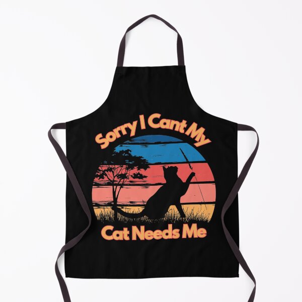 Item preview, Sorry I Cant My Cat Needs Me, Cool gifts for cat lovers designed and sold by DiamondPixel.