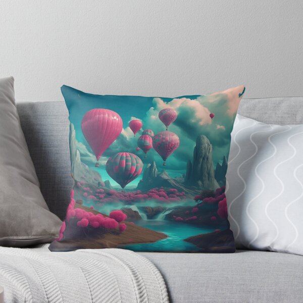 Item preview, Baloons abstract landscape. designed and sold by LJaco.