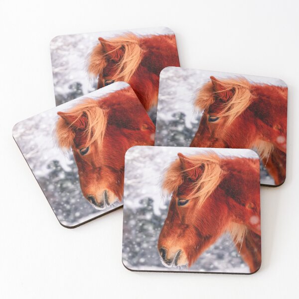 Item preview, Chestnut Horse in The Snow designed and sold by Nicklas81.
