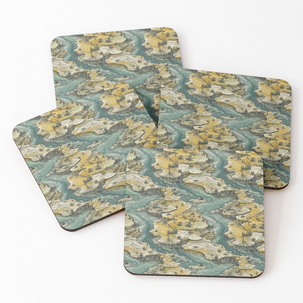 Item preview, Coasters (Set of 4) designed and sold by rolphenstien.