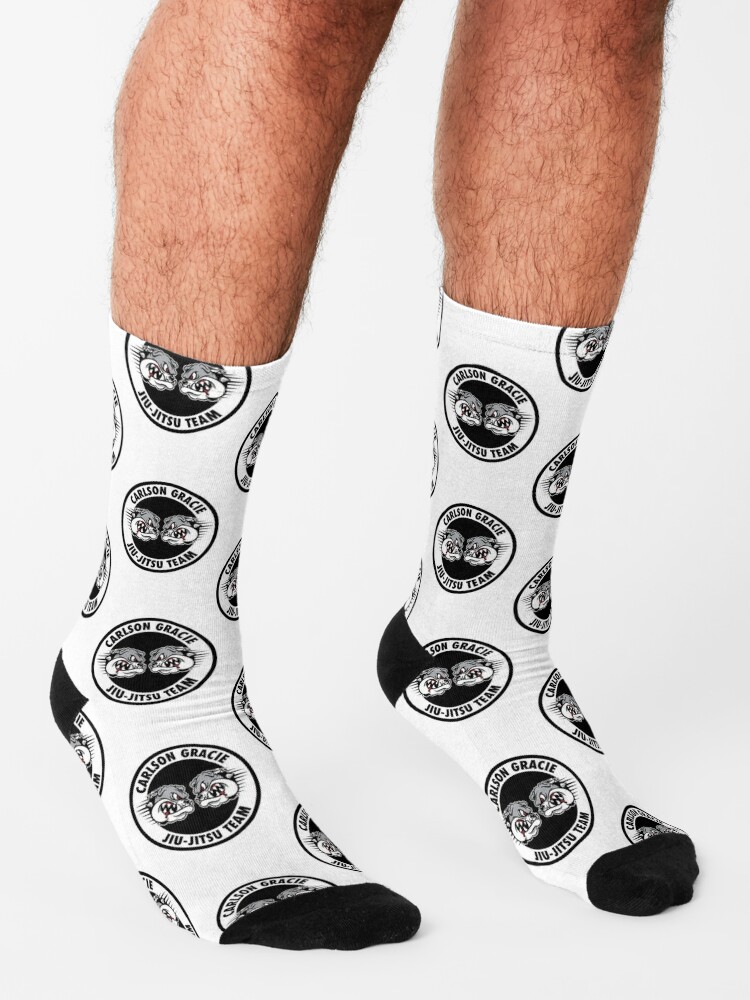 Carlson Gracie Logo Jiu-Jitsu Team Socks for Sale by The-sky-is-here