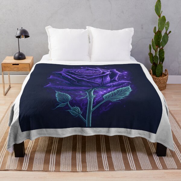Item preview, Starry Night Rose: High Quality T-Shirt Design with Luminous Graphics Engine and UHD Detailing designed and sold by RedArtG09.