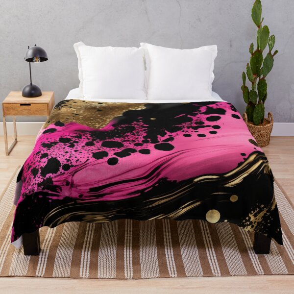 Artikelvorschau, Pink, Black and Gold Luxury Pattern 5 entworfen und verkauft von Jenson Major.