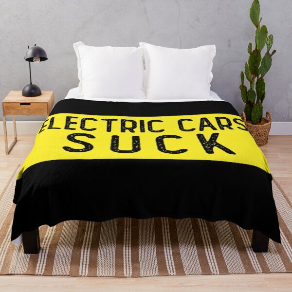 Item preview, Electric Cars Suck Cool Bumper designed and sold by Sour Soul.