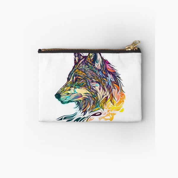 Item preview, Leafy Abstract Wolf Art designed and sold by PeteRascal.