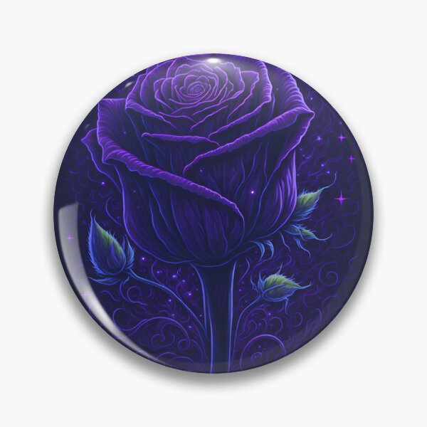 Item preview, Violet Rose on Black: Paints Platter T-Shirt Design with Studio Graphics and Stunning Night Sky designed and sold by RedArtG09.