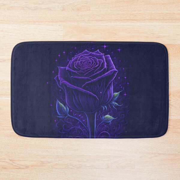 Item preview, Violet Rose on Black: Paints Platter T-Shirt Design with Studio Graphics and Stunning Night Sky designed and sold by RedArtG09.