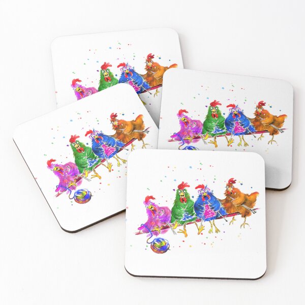 Item preview, srick chickens designed and sold by CorneliaPilz.