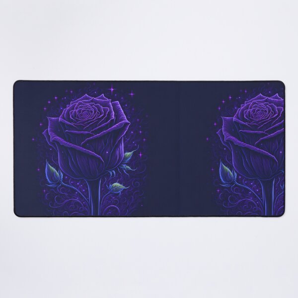 Item preview, Violet Rose on Black: Paints Platter T-Shirt Design with Studio Graphics and Stunning Night Sky designed and sold by RedArtG09.