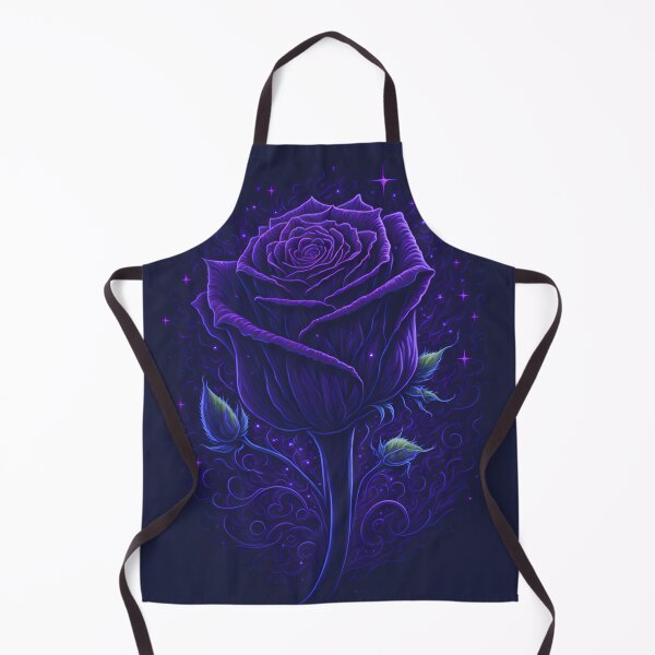 Item preview, Violet Rose on Black: Paints Platter T-Shirt Design with Studio Graphics and Stunning Night Sky designed and sold by RedArtG09.